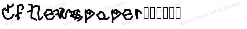 Cf Newspaper字体转换
